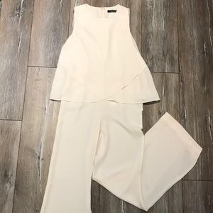 Ralph Lauren jumpsuit cream color size 0